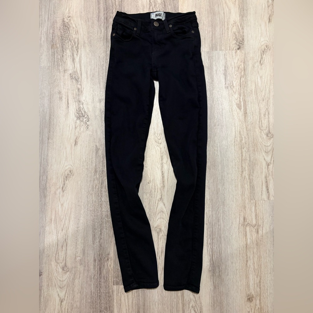 PAIGE Black skinny jeans